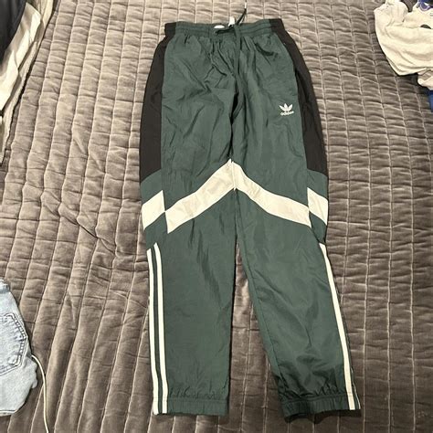 forest green Adidas tracksuit